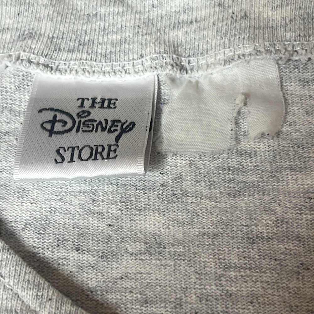 Vintage 90s Disney Mickey Mouse Sleep Shirt Jersey Tee Large - Picture 8 of 9
